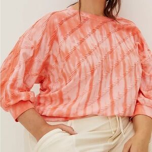 ANTHROPOLOGIE Sandy Puff-Sleeved Pull-Over